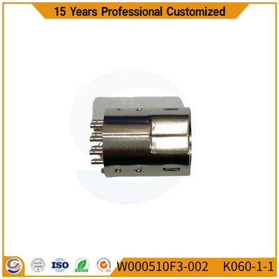  MINI DIN 10P bus needle nickel plated straight tube